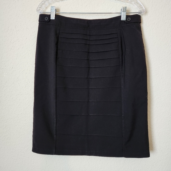 attention Dresses & Skirts - Women's Attention Black Pencil Skirt Button Detail, Size 8